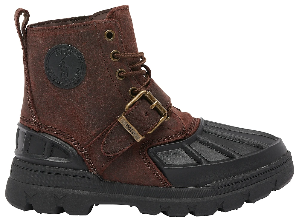 Polo Ralph Lauren Boys Oslo High - Boys' Preschool Shoes Brown/Black