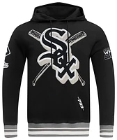 Pro Standard WHITE SOX MASH UP RIB FLC PO HOODIE - Men's