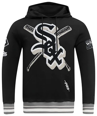Pro Standard WHITE SOX MASH UP RIB FLC PO HOODIE - Men's