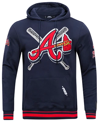 Pro Standard BRAVES MASH UP RIB FLC PO HOODIE - Men's