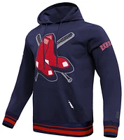 Pro Standard RED SOX MASH UP RIB FLC PO HOODIE - Men's