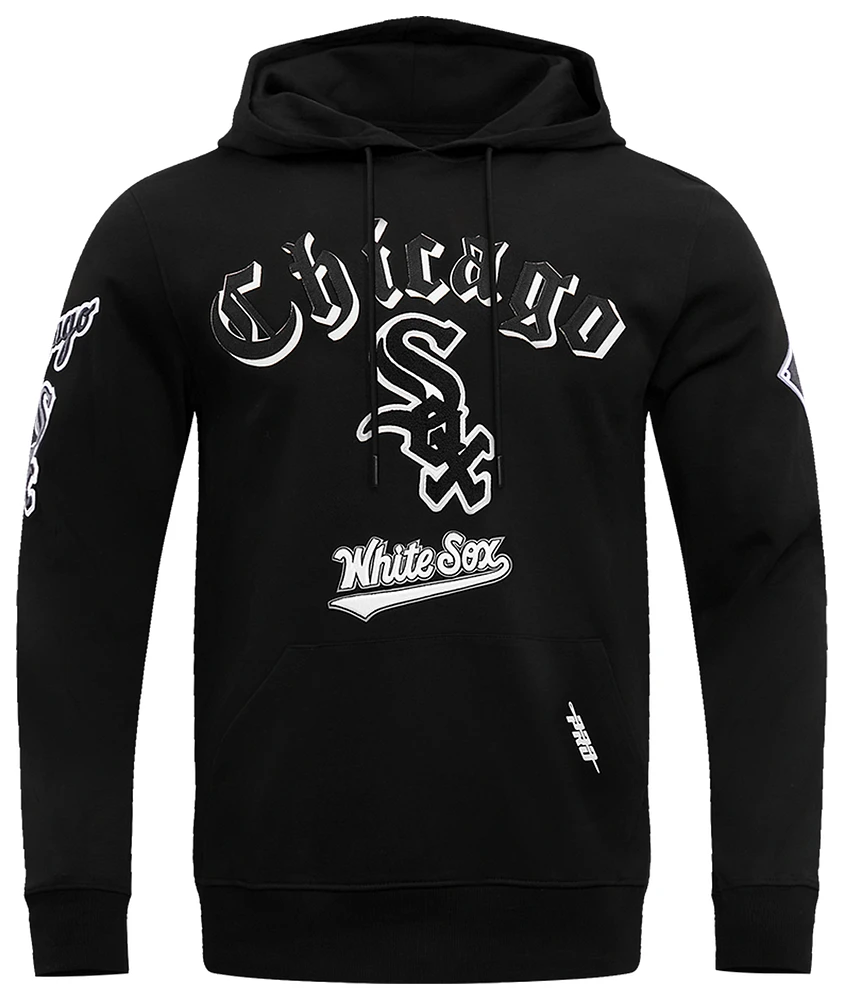 Pro Standard WHITE SOX OLD ENGLISH FLC PO HOODIE - Men's