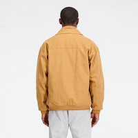 New Balance Mens Athletics Polar Line Work Jacket - Tobacco/Grey