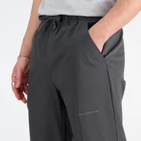 New Balance Mens New Balance Linear Woven Pants - Mens Black Size XXL