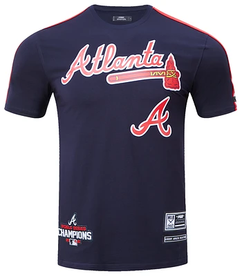 PRO Standard BRAVES LOGO CLASSIC MESH TEAM TAPING SHIRT - Men's