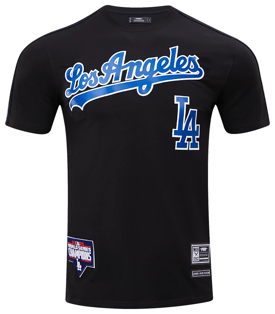 PRO Standard DODGERS LOGO CLASSIC MESH TEAM TAPING SHIRT - Men's
