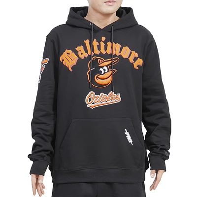 Pro Standard ORIOLES OLD ENGLISH FLC PO HOODIE - Men's