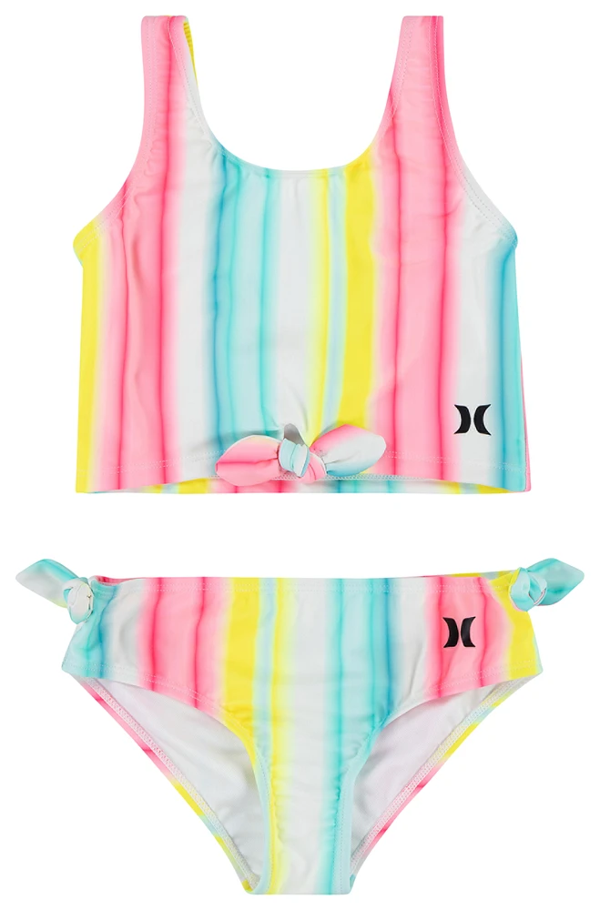 Hurley Crop Tankini 2 Piece Swim Set  - Girls' Preschool