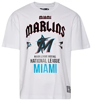 Pro Standard Mens Marlins City Tour T-Shirt - White/White