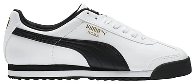 PUMA Mens PUMA Roma Basic - Mens Shoes White/Black Size 12.0