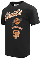 Pro Standard GIANTS RETRO CLASSIC SJ STRIPED TEE - Men's