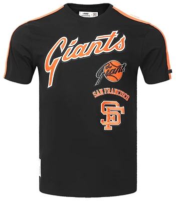 Pro Standard GIANTS RETRO CLASSIC SJ STRIPED TEE - Men's