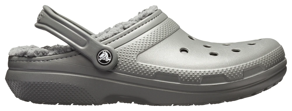 Crocs Mens Crocs Classic Lined Clogs - Mens Shoes Slate Gray/Slate Gray Size 08.0