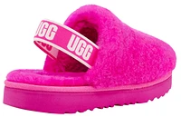 UGG Girls Fluff Yeah Clogs - Girls' Grade School Shoes Pink/Pink