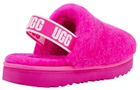 UGG Girls UGG Fluff Yeah Clogs - Girls' Grade School Shoes Pink/Pink Size 06.0