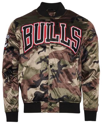 Pro Standard Bulls NBA AOP Satin Jacket