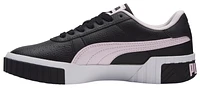 Puma Girls Cali Jr - Girls' Grade School Basketball Shoes Black/Pearl Pink/White