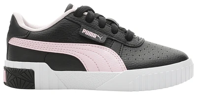 PUMA Girls Cali - Girls' Preschool Basketball Shoes Pearl Pink/Puma Black/White