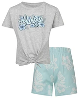 Hurley T-Shirt Shorts 2 Piece Set  - Girls' Preschool