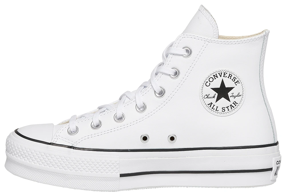 Converse All Star Platform Hi Leather  - Women's