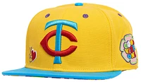 Pro Standard Pro Standard Twins Peace & Love Wool Snapback - Adult Yellow/Multi Size One Size