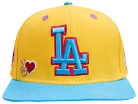 Pro Standard Pro Standard Dodgers Peace & Love Wool Snapback - Adult Yellow/Multi Size One Size