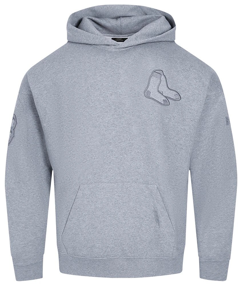 Pro Standard RED SOX NEUTRAL DROP SHOULDER FLC PO HOODIE - Men's