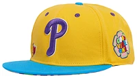 Pro Standard Pro Standard Phillies Peace & Love Wool Snapback - Adult Yellow/Multi Size One Size