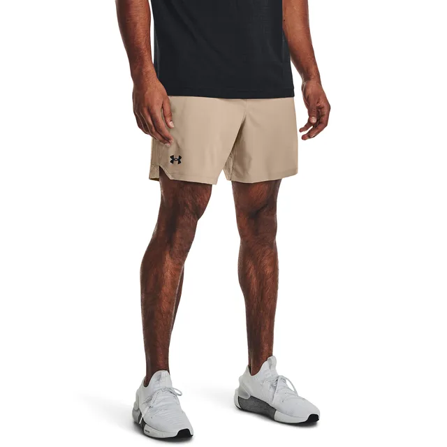 Under Armour Mens Vanish Woven Shorts With Heat Gear - Black/Black