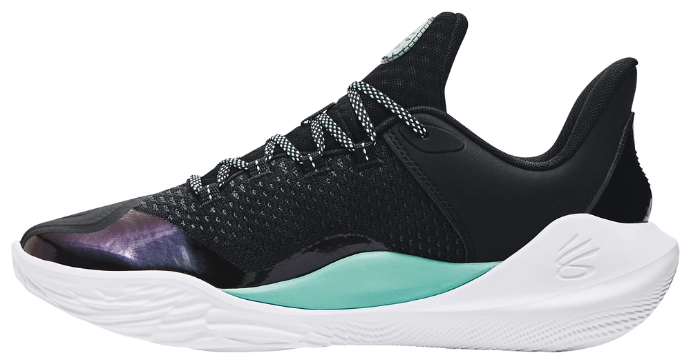 Under Armour Mens Curry 11 Future - Basketball Shoes White/Black/Teal