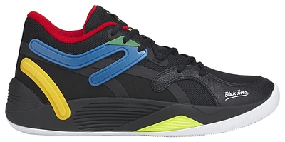 PUMA Mens PUMA TRC Blaze Court - Mens Basketball Shoes Black/Multi Size 10.0