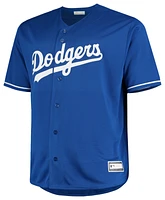 Profile Mens Dodgers Big & Tall Replica Jersey - Royal/Royal