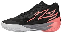 PUMA Girls MB.02 - Girls' Grade School Running Shoes Black/Pink