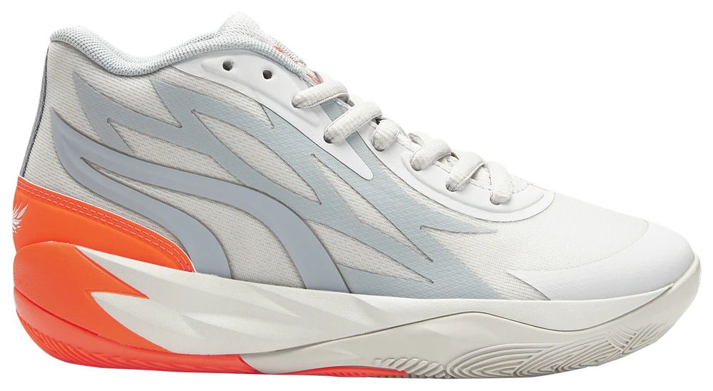 PUMA Boys MB 2 - Boys' Grade School Basketball Shoes Orange/Silver