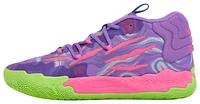 PUMA Mens Lamelo Ball MB.03 Toxic - Basketball Shoes Purple Glimmer/Green Gecko