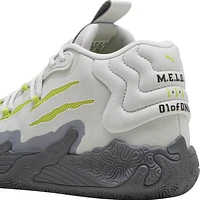 PUMA Mens Lamelo Ball MB.03 Hills - Basketball Shoes Lime Smash/Feather Grey