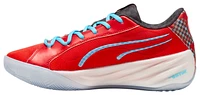 PUMA Mens PUMA All Pro Nitro - Mens Basketball Shoes Blue/Red Size 08.0