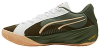 PUMA Mens All Pro Nitro - Basketball Shoes Green/Beige/White