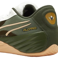 PUMA Mens All Pro Nitro - Basketball Shoes Green/Beige/White