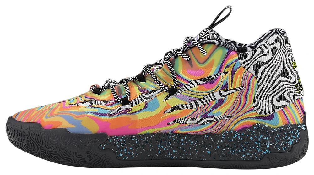 PUMA Boys Lamelo Ball MB.03 x Dexters Laboratory - Boys' Grade School Basketball Shoes Multi/Teal/Black