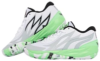 PUMA Boys MB.02 Low - Boys' Grade School Basketball Shoes White/Green