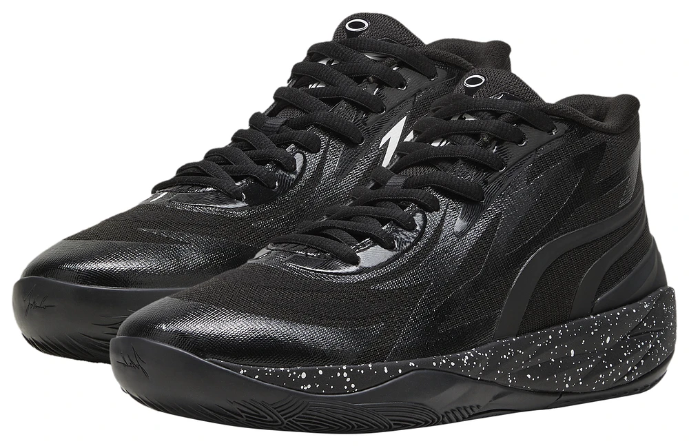 PUMA Mens MB.02 - Basketball Shoes White/Black
