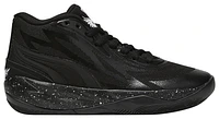 PUMA Boys Lamelo Ball PUMA MB.02 - Boys' Grade School Basketball Shoes Black/White Size 05.5