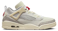 Jordan Mens Jordan Spizike Low - Mens Basketball Shoes White/Red/Grey Size 13.0