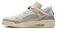 Jordan Mens Jordan Spizike Low - Mens Basketball Shoes White/Red/Grey Size 13.0