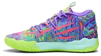 PUMA Mens Lamelo Ball MB.03 Be You - Basketball Shoes Green/Purple/Pink