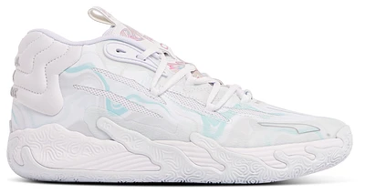 Puma Mens MB.03 Iridescent - Basketball Shoes White/Dewdrop