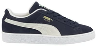 PUMA Boys Suede - Boys' Grade School Basketball Shoes Peacoat/White