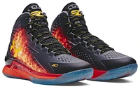 Under Armour Mens Stephen Curry 1 Retro - Basketball Shoes Orange/Black/Red