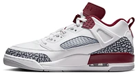 Jordan Mens Spizike Low - Basketball Shoes Grey/Red/White